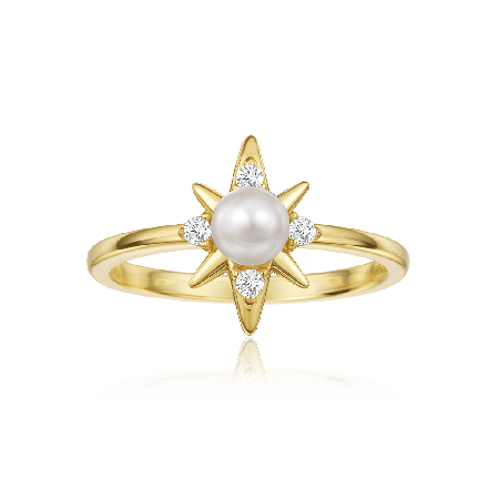 Eight-Pointed Star Ring