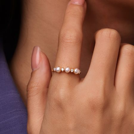 White Topaz Ring