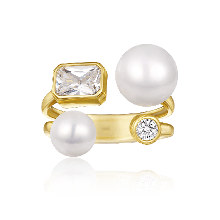White Topaz Ring