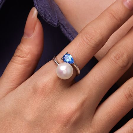 Blue Topaz Ring