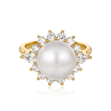 White Topaz Ring